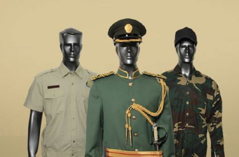 defence uniform materials